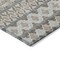Homeroots 5' X 8' Taupe Beige And Gray Quatrefoil Washable Indoor Outdoor Area Rug 583259 - alternate 3