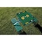 Picnic Time Family Of Brands Green Bay Packers - Football Field - Picnic Table Portable Folding Table with Seats, (Hunter Green) 811-00-121-125-2 - alternate 2