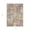 Homeroots 5' X 8' Lavender Gold And Beige Abstract Washable Indoor Outdoor Area Rug 597981 - alternate 2