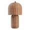 Jonathan Y Minna 22.5" Modern Coastal Woven Rattan Arched LED Table Lamp, Natural Brown JYL5702A - alternate 5