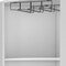 Homeroots 71" White Wood Corner Bar Cabinet 552280 - alternate 5