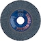 Pferd PFERD Flap Disc, 5in x 7/8, Z SGP CURVE STEELOX, 40 Grit, Medium Radius, Zirconia, 2PK 66990 - alternate 2