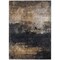 Homeroots 9' X 12' Charcoal Tan And Beige Abstract Washable Indoor Outdoor Area Rug 606096 - alternate 3