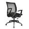 Office Star Products EM Series Screen Back Task Chair , Black EM51022N-3 - alternate 6