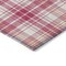 Homeroots 5' X 8' Blush Ivory And Copper Plaid Washable Indoor Outdoor Area Rug 597088 - alternate 3