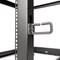 Rocstor SOLIDRACK 12U OPEN FRAME RACK 4-POST ADJUSTABLE DEPTH RACK -BLACK Y10E008-B1 - alternate 4