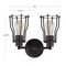 Jonathan Y Evelyn 12.5" 2-light Metal Vanity Light, Oil Rubbed Bronze JYL7420A - alternate 5