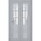 Sartodoors Sliding Closet Bi-fold Doors Grey Solid Core Modern Interior VEREGIO7339BF-GRE-56 x 96 (2* 28x96) - alternate 1