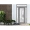 Vdomdoors Front Exterior Prehung FiberGlass Door Frosted Glass / Manux 8102 Grey Ash / 2 Sidelight and Transo MANUX8102EXD-SS-W16+30+16 x H80+14-RH - alternate 3