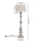 Jonathan Y Taylor 67" Rustic Farmhouse Spindled Resin LED Floor Lamp, Gray Wash JYL3000C - alternate 5