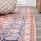 Jonathan Y Maris Ornate Medallion Machine-Washable Terracotta/Navy 8 ft. x 10 ft. Area Rug WSH109A-8 - alternate 3