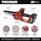 Prorun 20V 7-in. Cordless Mini Chainsaw with 4.0 Ah Battery and Charger PMCS120 - alternate 2