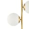 Jonathan Y Amelie 28" 2-Light Coastal Vintage Iron LED Table Lamp, Brass Gold/White JYL1107A - alternate 2