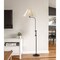 Homeroots 68" Bronze Adjustable Traditional Shaped Floor Lamp With Beige Empire Shade 526245 - alternate 2