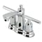 Kingston Brass Double-Handle 4" Centerset Bathroom Faucet with Pop-Up Drain, Polished Chrome FB7611CML - alternate 1
