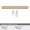 Amerock Revolve 5-1/16 inch (128mm) Center-to-Center Champagne Bronze Cabinet Pull, 25PK 25VMP36853CZ - alternate 4