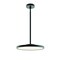 Afx Edge Round, LED Pendant, 16"W, 120- 277V, 2700K/3000K/3500K/4000K/5000K Adj. Color Temp, Black EGRP16LAJUDBK - alternate 1