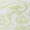 Homeroots 8' Sage Green And Ivory Round Paisley Washable Indoor Outdoor Area Rug 588656 - alternate 3