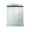 James Martin Vanities De Soto 30" Single Vanity, Bright White, w/ 3 CM Phantome Eclos Top 825-V30-BW-3PHT - alternate 1