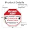 Signmission Security Alert This Property Under, 18 Inch X 18 Inch, Vinyl Decal OC-D-18-1 - alternate 2