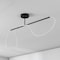 Jonathan Y Alessio 48" Contemporary Minimalist 360 Adjustable Silicone Neon Rope Dimmable Linear Integrated LED JYL7138B - alternate 4