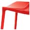 Leisuremod Modern Cornelia Dining Chair, Solid Red C18SR - alternate 3