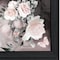 Homeroots Set Of Two Noir Roses 2 Black Framed Print Wall Art, 2PK 407919 - alternate 2