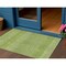 Homeroots 3' X 5' Lime Green And Ivory Chevron Washable Indoor Outdoor Area Rug 612274 - alternate 1