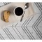 Apollo Tile White 11.8 in x 11.8 in Glass Glossy, Matte Floor and Wall Mosaic Tile 4.83 sqft/case, 5PK APLALA8807A - alternate 2