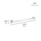 Grohe Allure 24In Towel Bar 40341EN1 - alternate 2