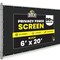 Boen Priv Netting, Blk, Reinf Grmt, 6ftX20 ft PN-30053 - alternate 1