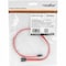 Rocstor PREMIUM 18IN 46CM SATA SEIAL ATA CABLE - SUPPORTS FULL SATA 3.0 BANDWIDTH UP T Y10C863-RD - alternate 3