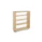 Rev-A-Shelf Maple Wood; Steel, Natural Maple, 6.5 in W, 25.5 in H, 22.5 in D 448-BC-6C - alternate 1