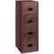 Fireking 4 Drawer, 1 Hr Fire & impact rated, 22" depth, Ltr/Lgl Light Walnut 4R1822-CLW - alternate 1