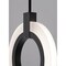 Afx Halo 8in LED Pendant Light, Black HLOP08LAJUDBK - alternate 2