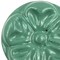 Homeroots Set of Six Green Mushroom Knob Floral Ceramic Drawer Pull Knobs, 6PK 635758 - alternate 5
