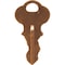 Safety Technology International Key, Gold, Nickel Material, 1 1/2 in, For Use With STI-6400, STI-6402, STI-6403, STI-6404, PK2 KIT-H19032 - alternate 1