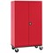Sandusky Lee Shelf Cabinet, 78 in H, 46 in W, 24 in D, Keyed, 4 Shelves TA4R462472-01 - alternate 4