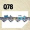 Oregon Chisel Chain, 20", .325 Pitch, 78 Drv Links Q78 - alternate 5