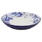 Homeroots Blue and White Sixteen Piece Round Floral Ceramic Service For Four Dinnerware Set 534542 - alternate 3
