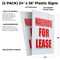 Signmission Warehouse For Lease, Plastic Signs Only 24 Inch x 36 Inch, Corrugated Plastic, 2PK CSB-2436-2PACK-Warehouse For Lease - alternate 2