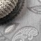 Jonathan Y Julien Paisley High-Low Light Gray/Ivory 2 ft. x 8 ft. Indoor/Outdoor Runner Rug AMC102A-28 - alternate 4