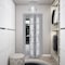 Sartodoors Sliding Closet Bi-fold Doors Grey Solid Core Modern Interior VEREGIO7602BF-GRE-56 x 96 (2* 28x96) - alternate 4