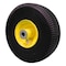 Antego 4.10/3.50-4 Flat Free 4-1/4in Hub with 3/4in bore Toro 105-3471, Time Cutter Z, and John Deere, 2PK A42502900652PU4103504 - alternate 2