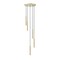 Z-Lite Forest 5 Light Chandelier, Modern Gold, 12 In W x 12 In H 919MP12-5R-MGLD-LED - alternate 4