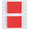 Brady PermaSleeve HX Heat Shrink Double Sided Wire Marking Sleeves, Red, 1 in. Dia x 2 in. W 2HX-1000-2-RD - alternate 2