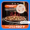 Emporio Kitchen Pizza Baking Pan, 15.75-Inch Round Perforated Carbon Steel Tray with Non-Stick Gray Marble Coating EMPPIZ0165 - alternate 2