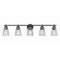 Z-Lite Andree Matte Black 5 Light Vanity 1960-5V-MB - alternate 3
