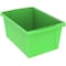 Storex Medium Classroom Storage Bin, Green 61485U06C - alternate 1