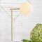 Jonathan Y Charles 20.5" Contemporary Modern Metal/Marble LED Table Lamp, Gold/White JYL1000A - alternate 3